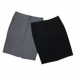 Gray and Black Pencil Skirt Bundle